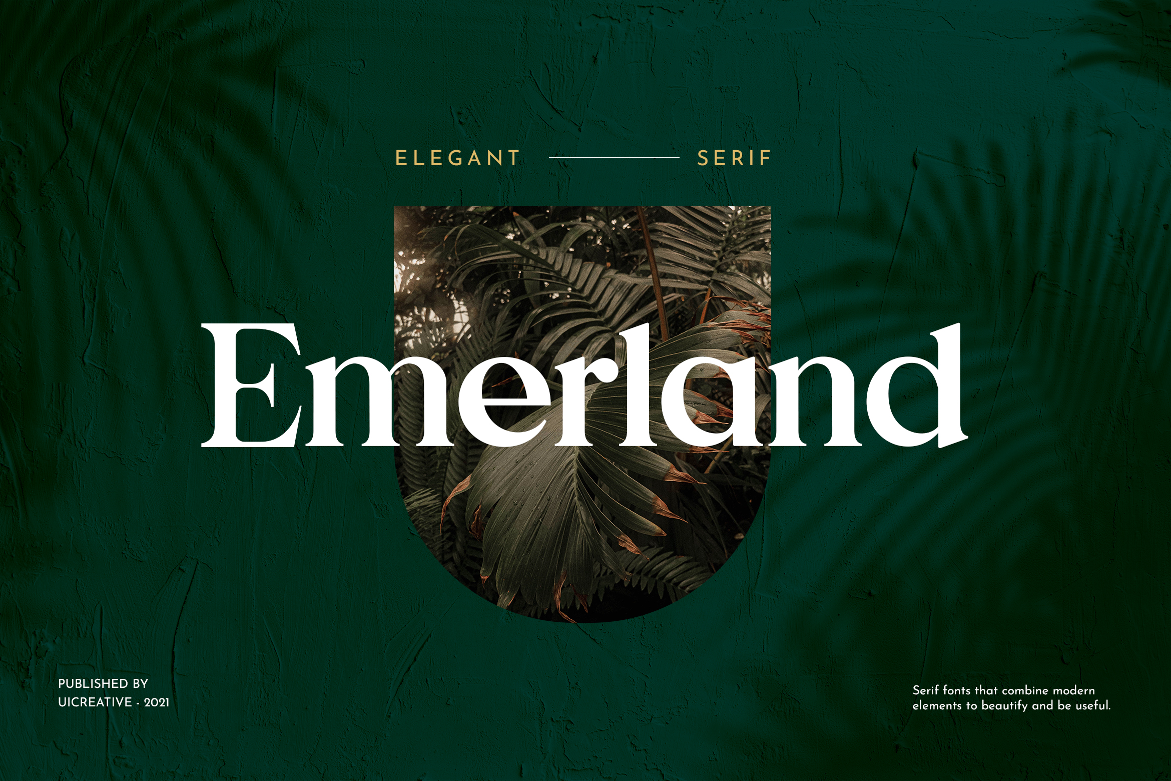 Schriftart Emerland Serif